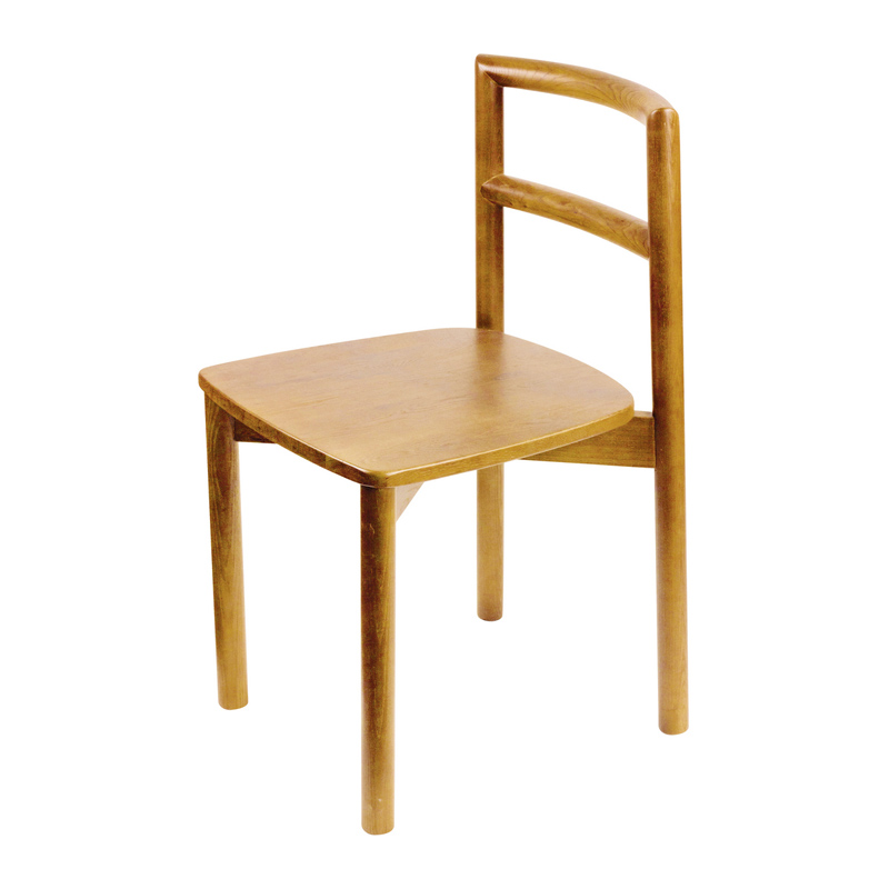 Solid wood chair