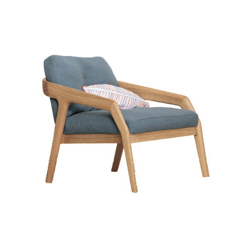 Casual solid wood chair