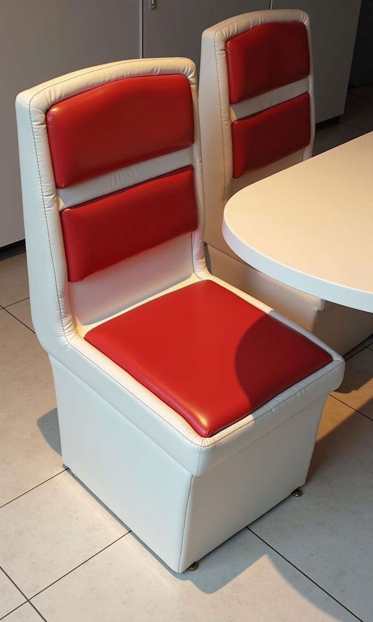 KFC McDonald's fast dining table and chair installation method